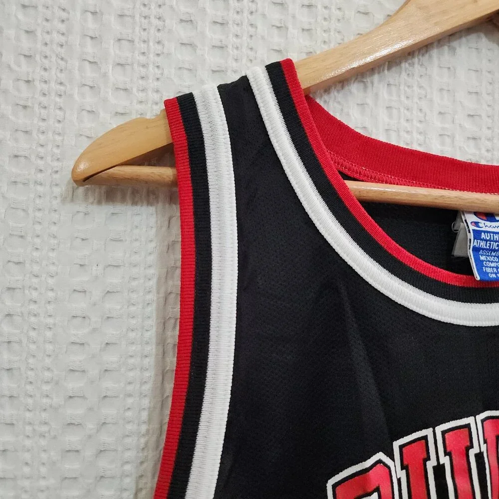 Vintage Champion Michael Jordan Jersey Chicago Bulls Youth Kids XL 18-20 - Picture 6 of 13